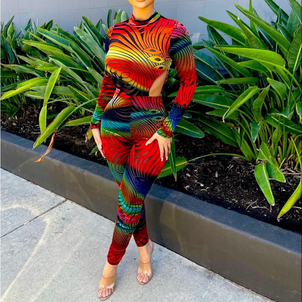 Velour Jumpsuit